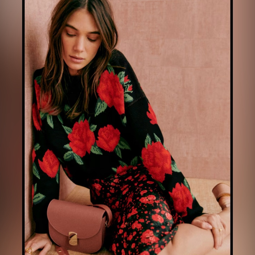 AUTHENTIC NWT Sezane Adolie Jumper Sweater (S)